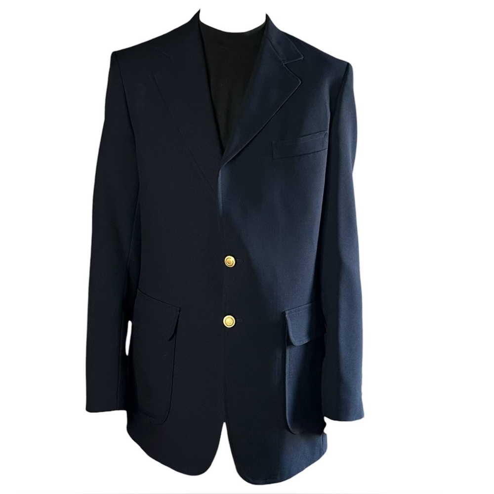The Classic Collection Blazer XL Black Jacket Vintage Sears Roebuck